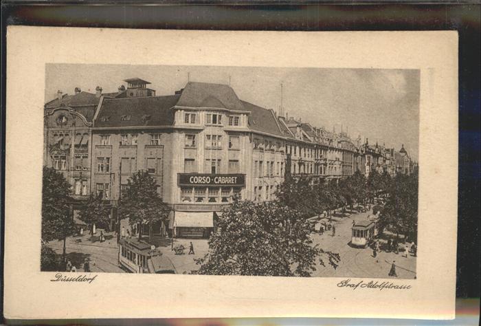 DuessELDORF  CITY Graf Adolf Strasse Cabaret