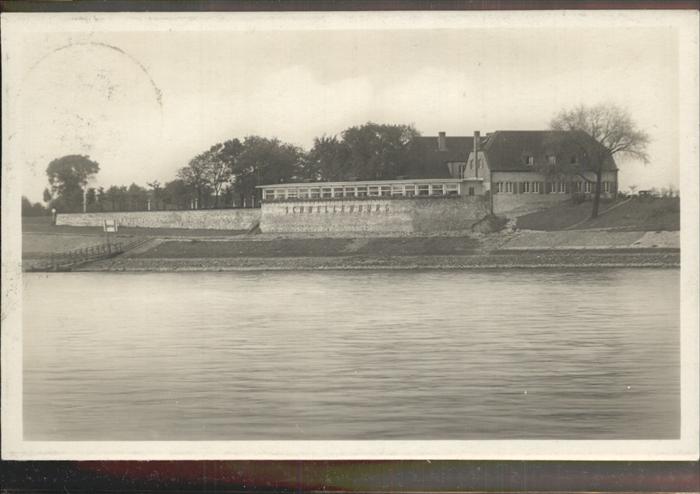 DuessELDORF  CITY Rheinrestaurant Schnellenburg