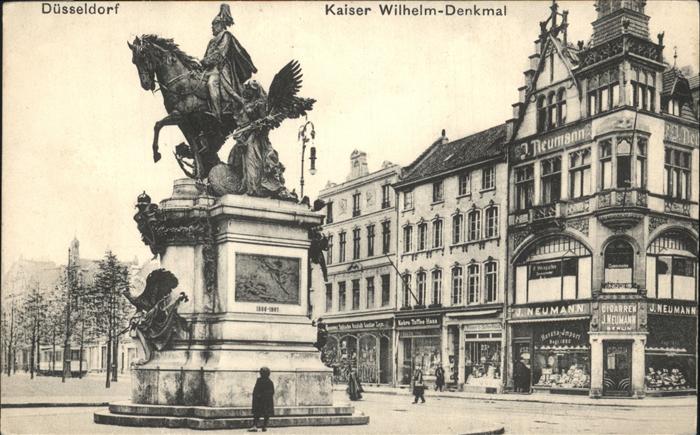 DuessELDORF  CITY Kaiser Wilhelm-Denkmal