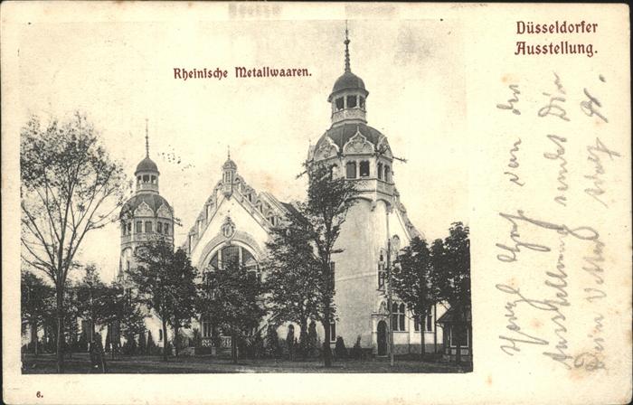 DuessELDORF  CITY Ausstellung Rheinische Metallwaren
