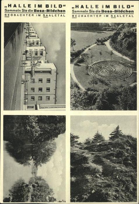 Saaletal Halle im Bild Besa-Bildchen