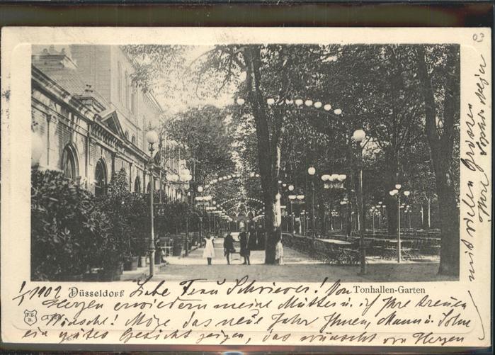 DuessELDORF  CITY Tonhallen Garten