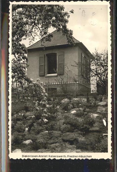 Kaiserswerth Diakonissen Anstalt Fliedner Häuschen