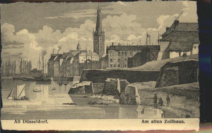 DuessELDORF  CITY Am alten Zollhaus