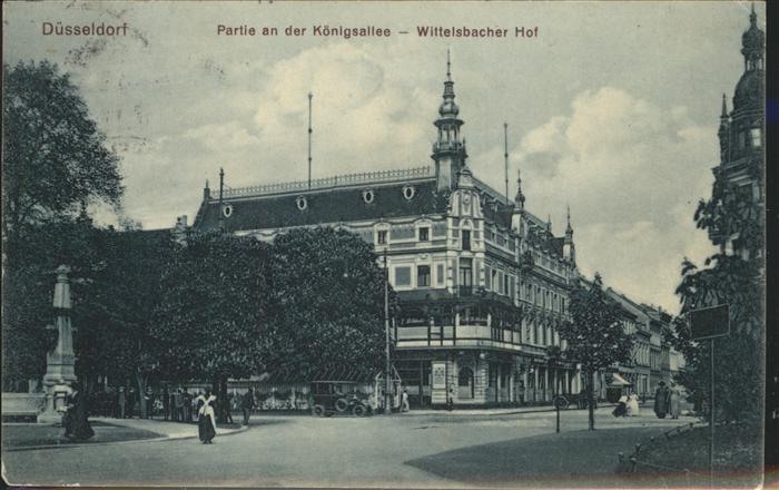 DuessELDORF  CITY Koenigsallee Wittelsbacher Hof