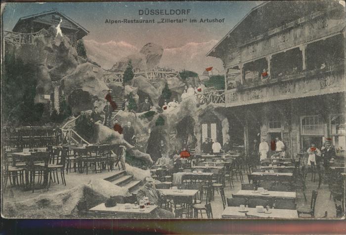 Duesseldorf Alpen-Restaurant Zillertal im Artushof