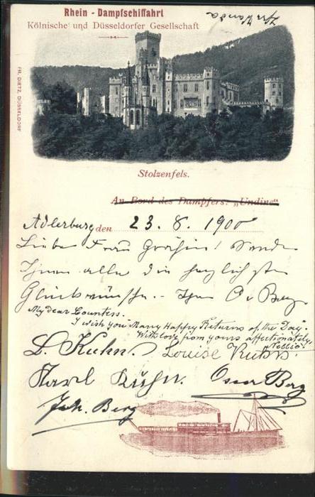 DuessELDORF  CITY Stolzenfels