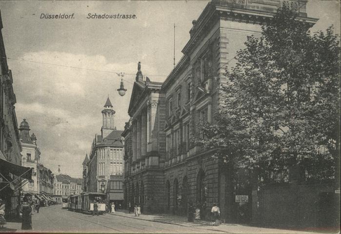 DuessELDORF  CITY Schadowstrasse Strassenbahn