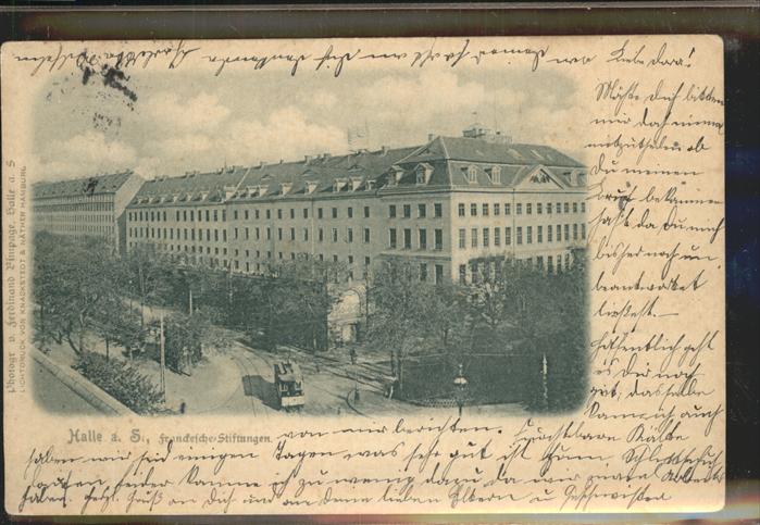 Halle Saale Strassenbahn Gebäude