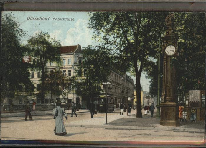 DuessELDORF  CITY Bazarstrasse Strassenbahn