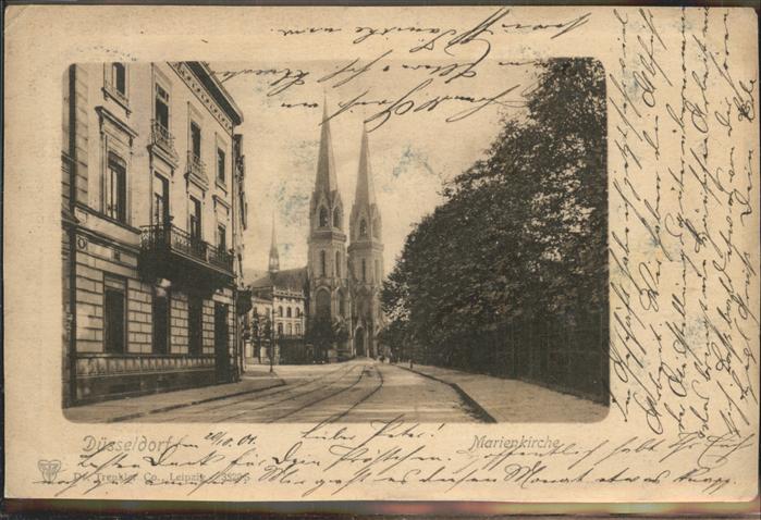 DuessELDORF  CITY Marienkirche