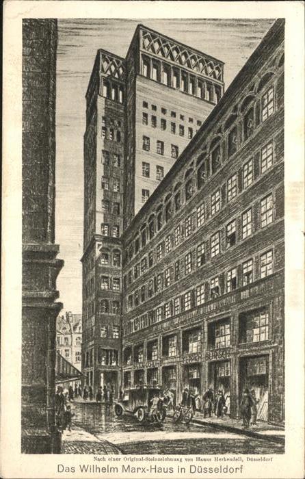 DuessELDORF  CITY Wilhelm Marx-Haus