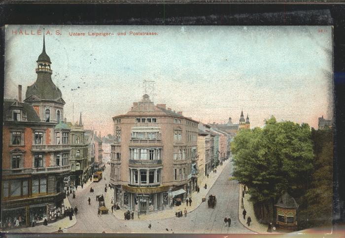 Halle Saale Untere Leipziger- und Poststrasse