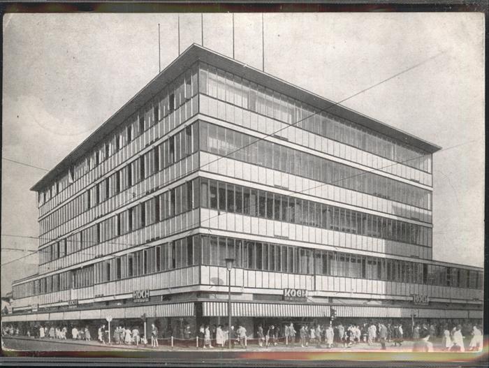 DuessELDORF  CITY Koch am Wehrhahn groesstes Texitlkaufhaus in Duesseldorf