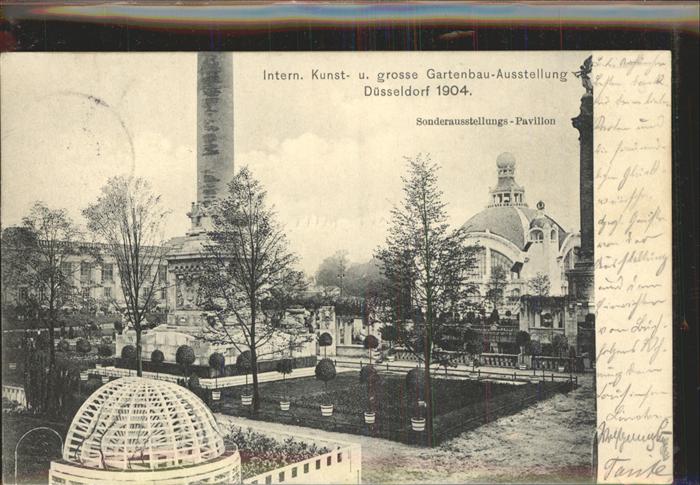 Ausstellung Kunst Gartenbau Duesseldorf  Sonderausstellungs Pavillion