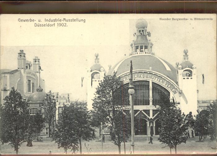 Ausstellung Industrie Gewerbe Kunst Dues Hoerder Bergwerks- Hüttenverein