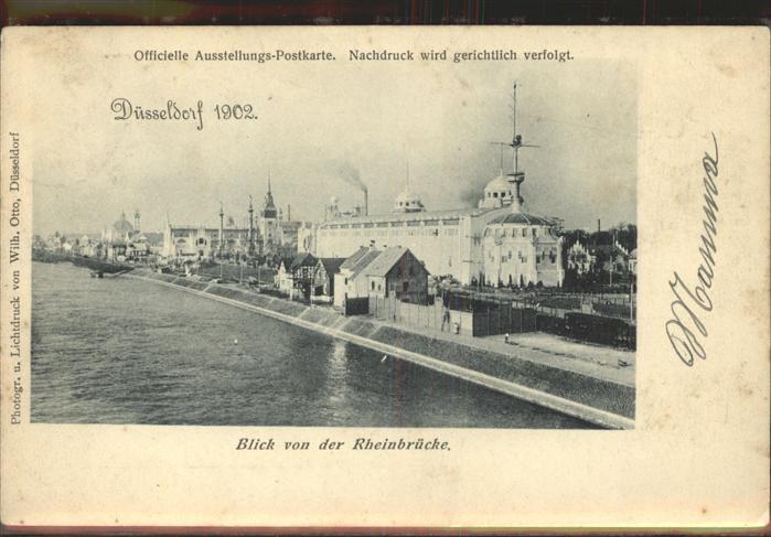 Ausstellung Industrie Gewerbe Kunst Dues Rheinbrücke