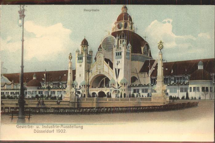 Ausstellung Industrie Gewerbe Kunst Dues Haupthalle