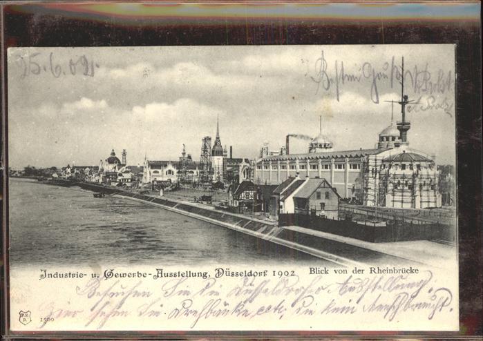 Ausstellung Industrie Gewerbe Kunst Dues Rheinbrücke