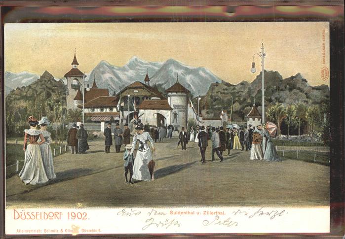 Ausstellung Industrie Gewerbe Kunst Dues Suldenthal Zillerthal