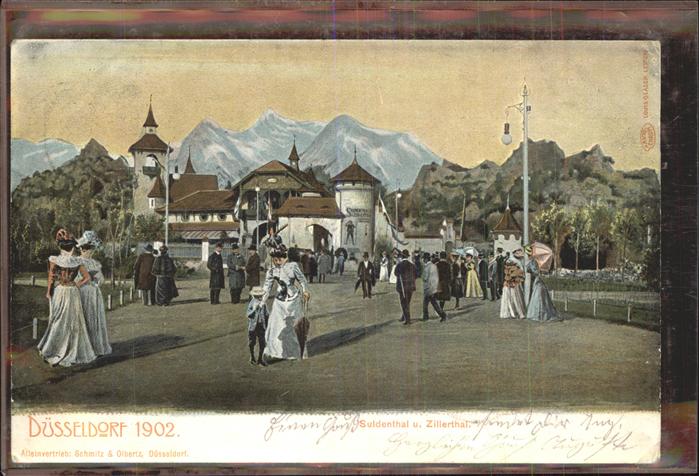 Ausstellung Industrie Gewerbe Kunst Dues Suldenthal Zillerthal