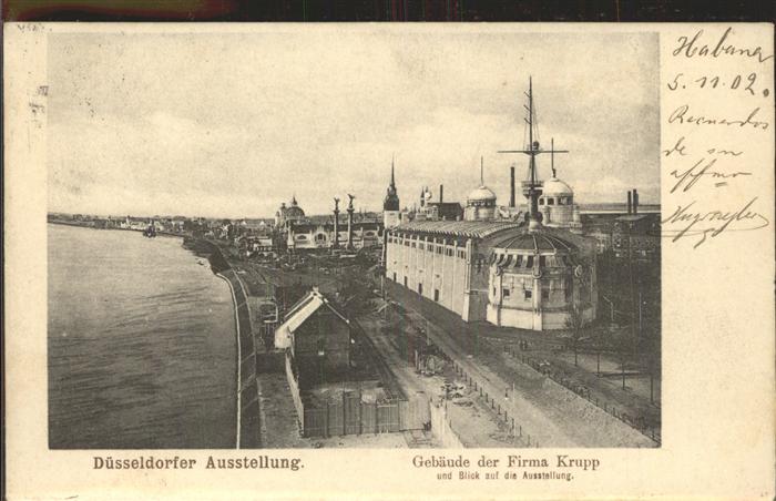 Ausstellung Industrie Gewerbe Kunst Dues Gebäude Fa. Krupp