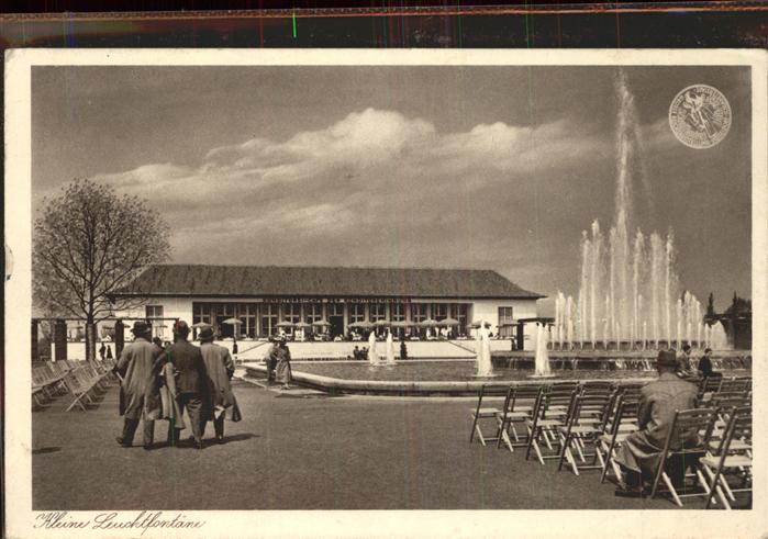 Ausstellung Schaffendes Volk Duesseldorf Kleine Leuchtfontaine