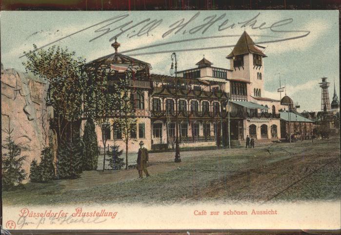Ausstellung Industrie Gewerbe Kunst Dues Cafe zur schönen Aussicht