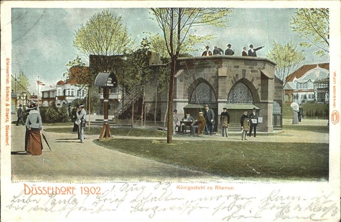 Ausstellung Industrie Gewerbe Kunst Dues Königsstuhl Rhense