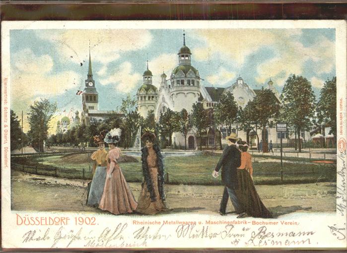 Ausstellung Industrie Gewerbe Kunst Dues Maschinenfabrik Bochumer Verein