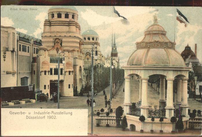 Ausstellung Industrie Gewerbe Kunst Dues Fried. Krupp Essen