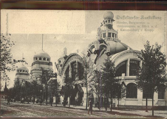 Ausstellung Industrie Gewerbe Kunst Dues Hörder Bergwerks- Hüttenverein Kanonenb