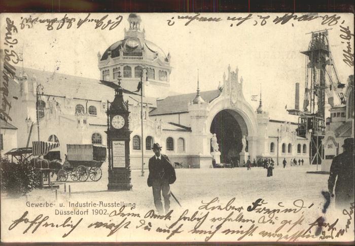 Ausstellung Industrie Gewerbe Kunst Dues Uhr