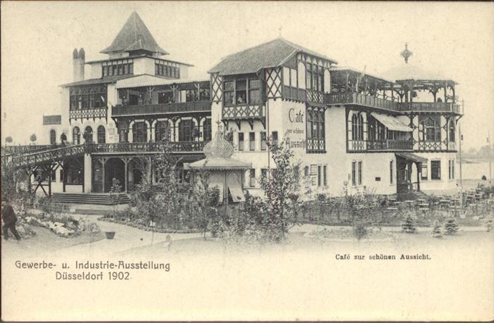 Ausstellung Industrie Gewerbe Kunst Dues Cafe zur schönen Aussicht