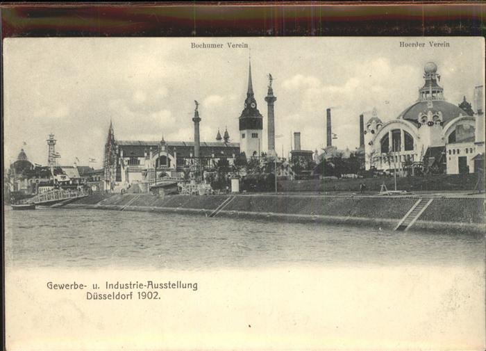 Ausstellung Industrie Gewerbe Kunst Dues Hoerder Verein Bochumer Verein