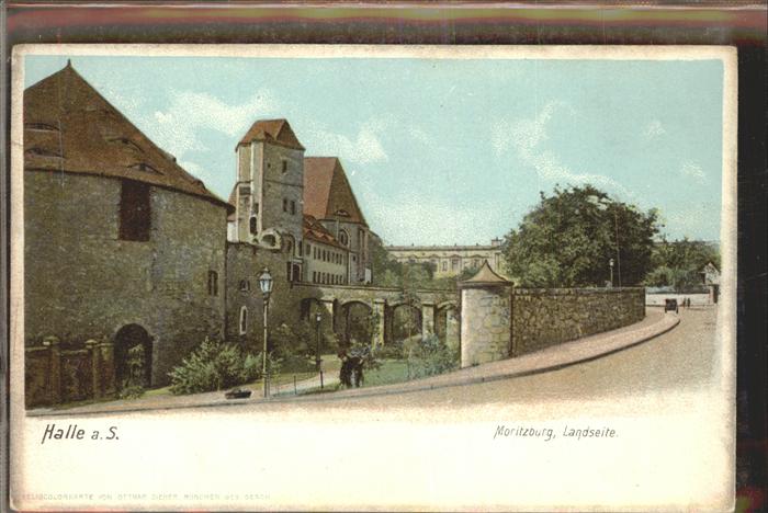 Halle Saale Moritzburg Landseite