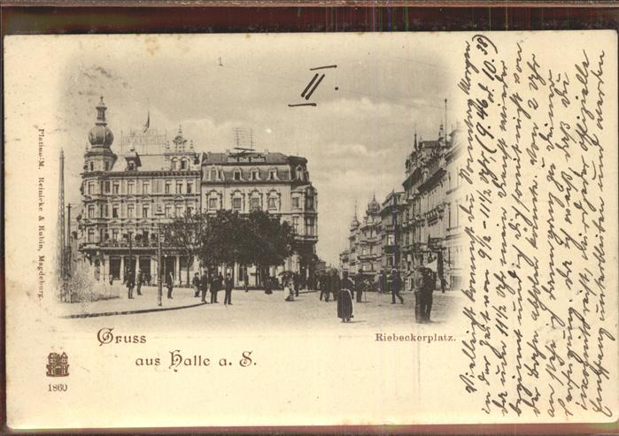 Halle Saale Riebeckerplatz