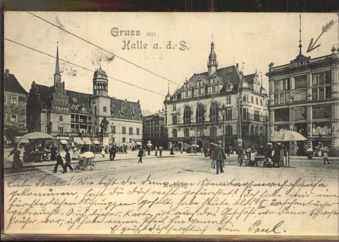 Halle Saale Marktplatz