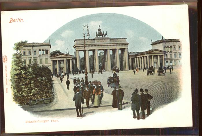 BERLIN  CITY Brandenburger Tor