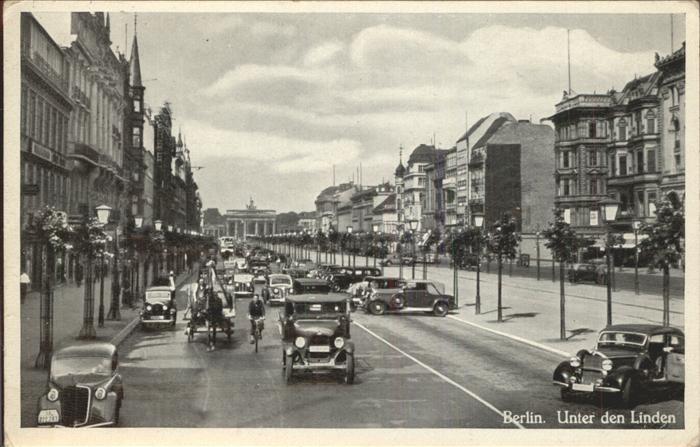 BERLIN  CITY Unter den Linden