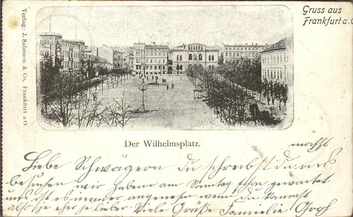 Frankfurt Oder Wilhelmsplatz