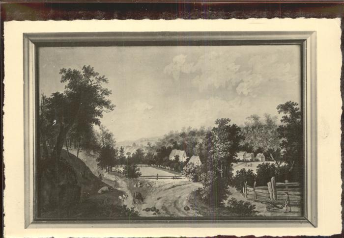 Frankfurt Oder Buschmühle um 1800 Lithographie J. F. H