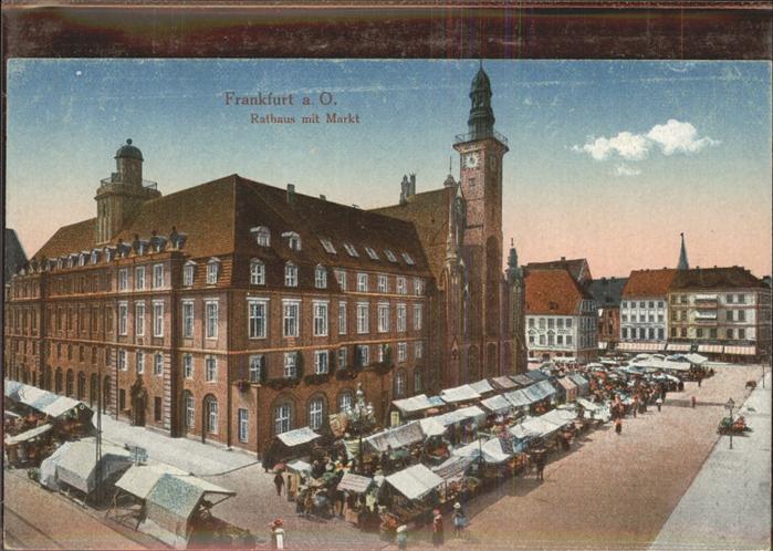 Frankfurt Oder Rathaus Markt