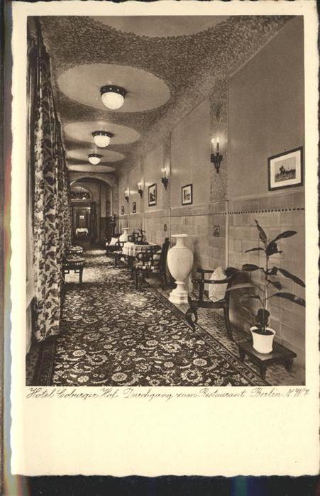 BERLIN  CITY Hotel Coburger Hof