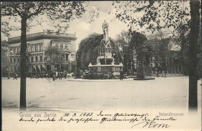 Berlin Rolandbrunnen