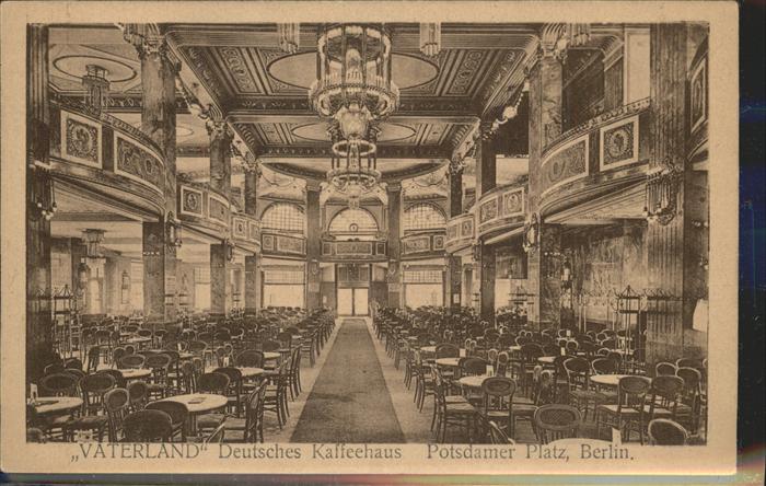 BERLIN  CITY Haus Vaterland Deutsches Kaffeehaus Kempinski