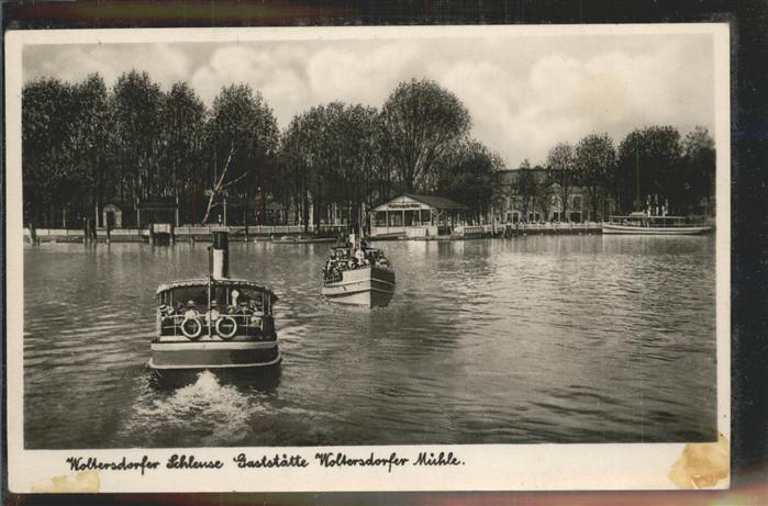 Woltersdorf Erkner Gaststätte Woltersdorfer Mühle