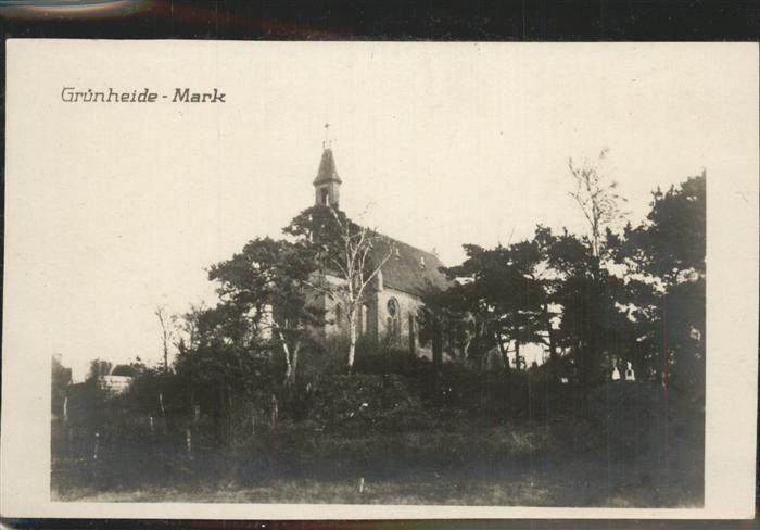 Gruenheide Mark Kirche
