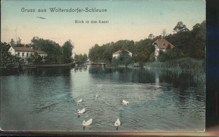 Woltersdorf Erkner Schleuse Kanal