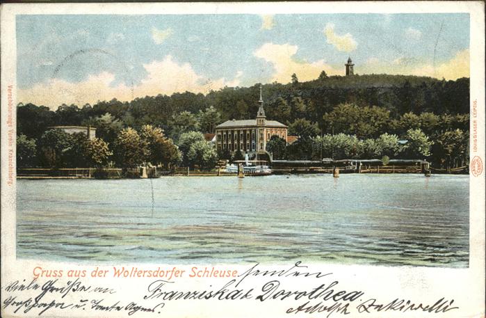 Woltersdorf Erkner Schleuse